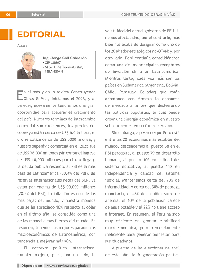 Construyendo Obras & Vías 6