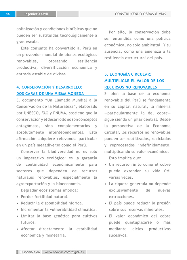 Construyendo Obras & Vías 46