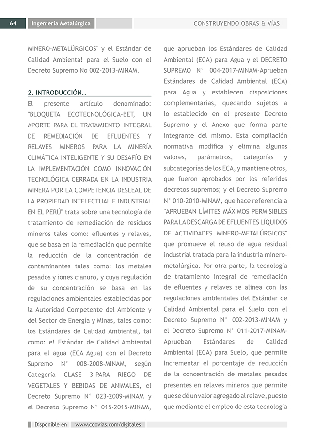 Construyendo Obras & Vías 64