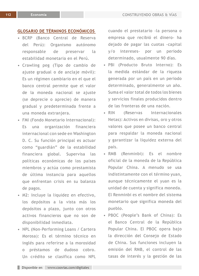 Construyendo Obras & Vías 112