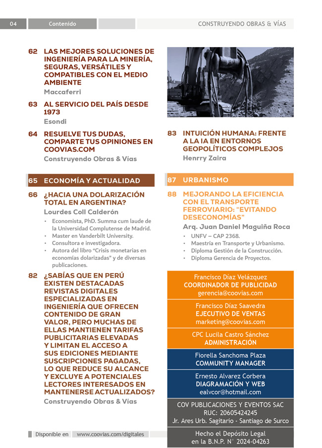 Construyendo Obras & Vías P04