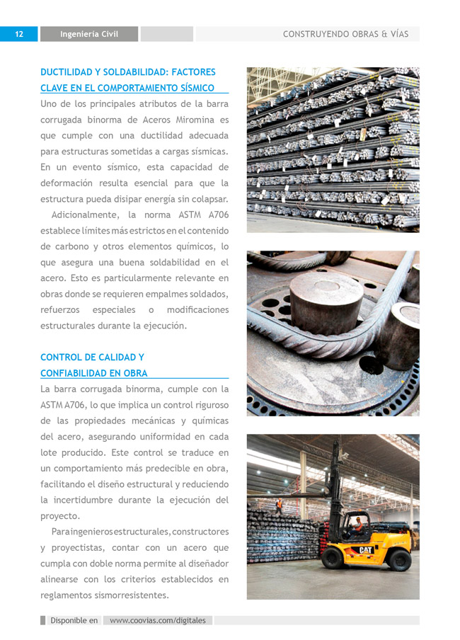 Construyendo Obras & Vías P12