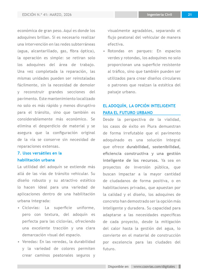 Construyendo Obras & Vías P21