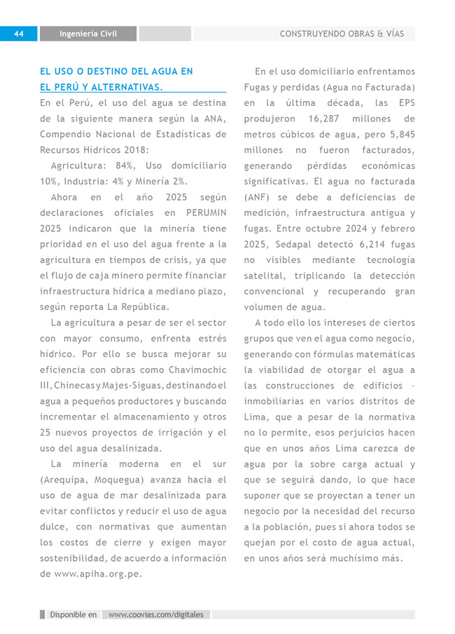 Construyendo Obras & Vías P44