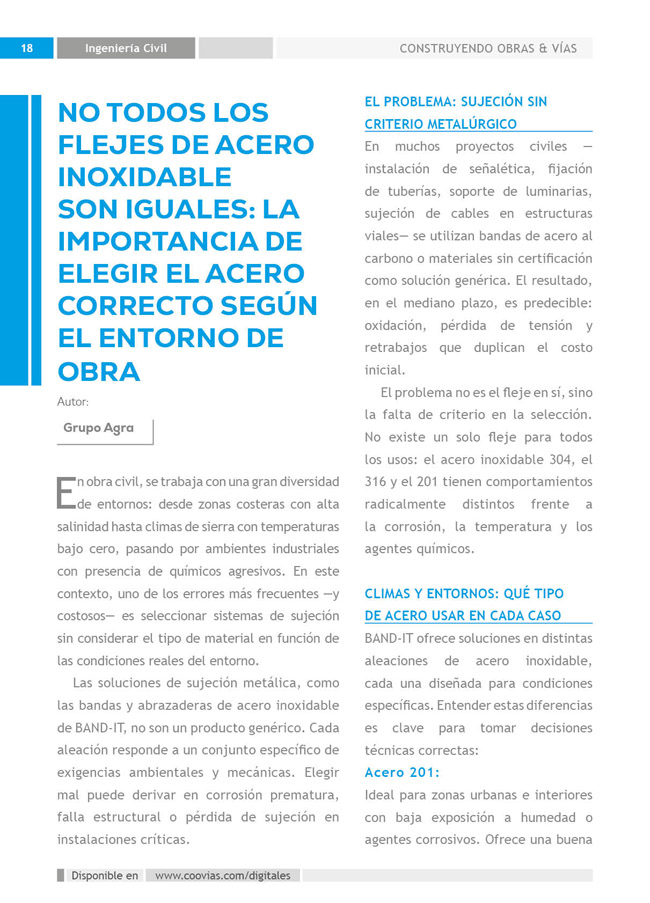 Construyendo Obras & Vías P18