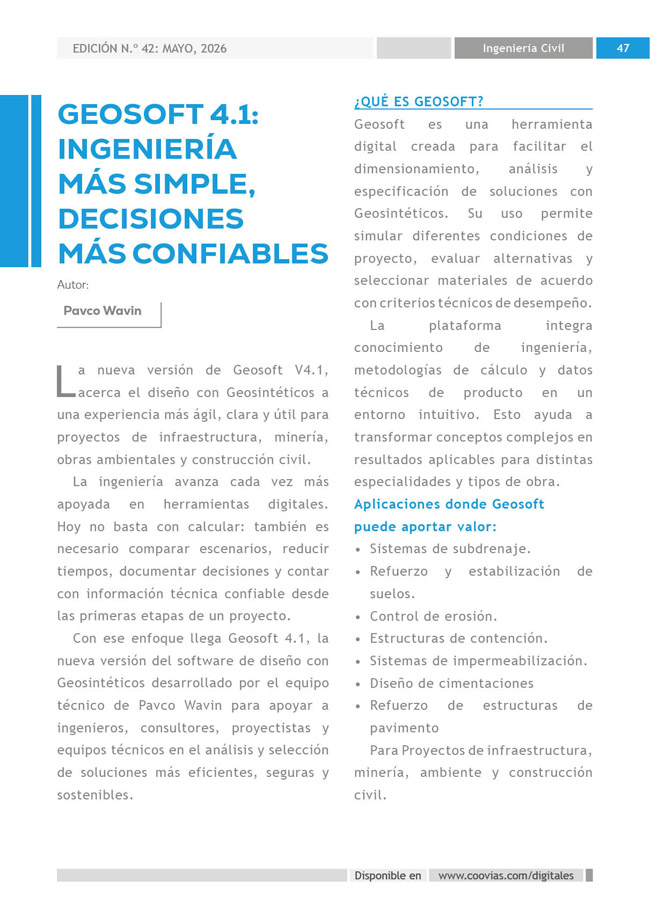 Construyendo Obras & Vías P47