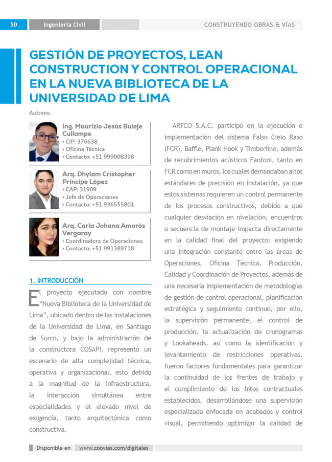 Construyendo Obras & Vías P50