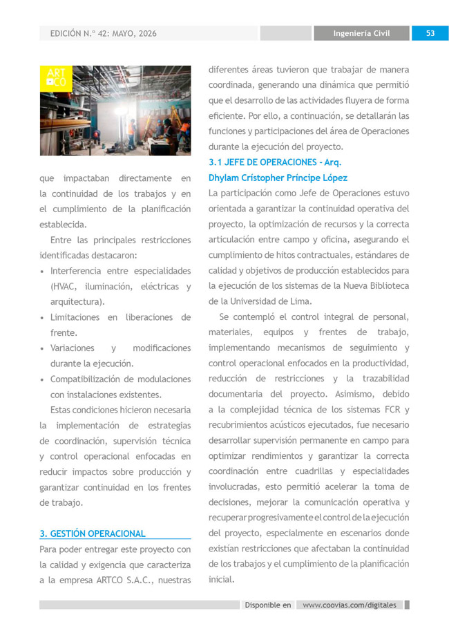 Construyendo Obras & Vías P53