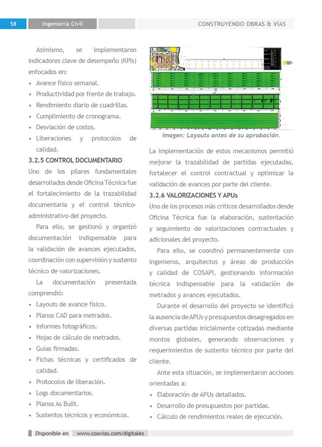 Construyendo Obras & Vías P58
