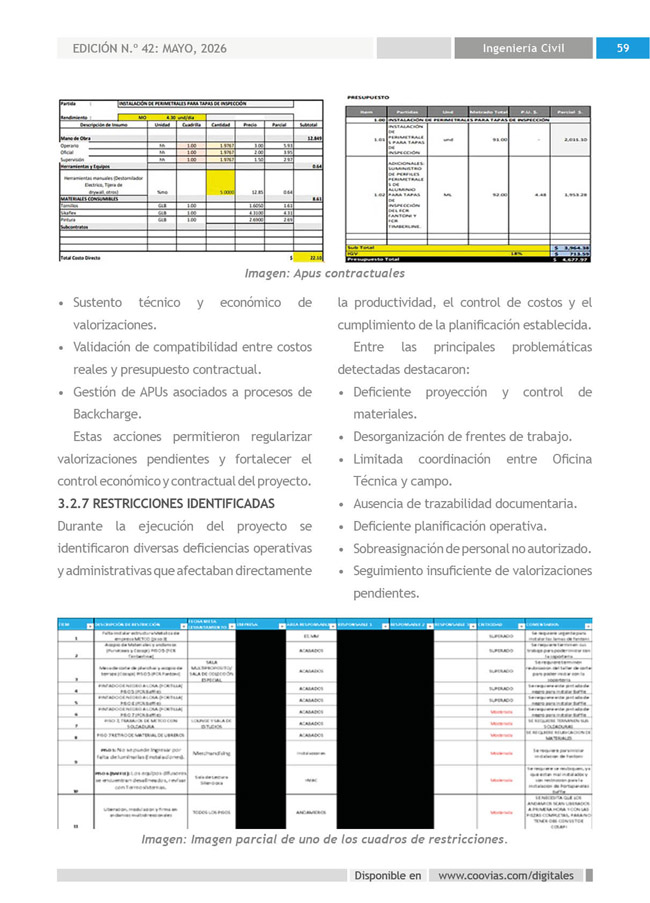 Construyendo Obras & Vías P59