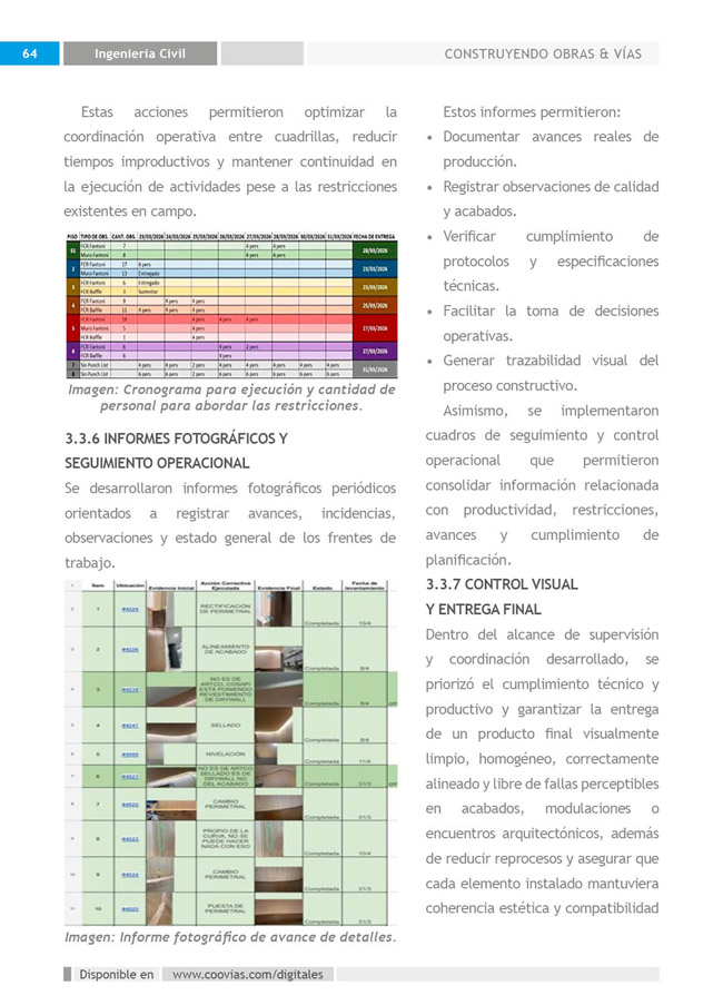 Construyendo Obras & Vías P64