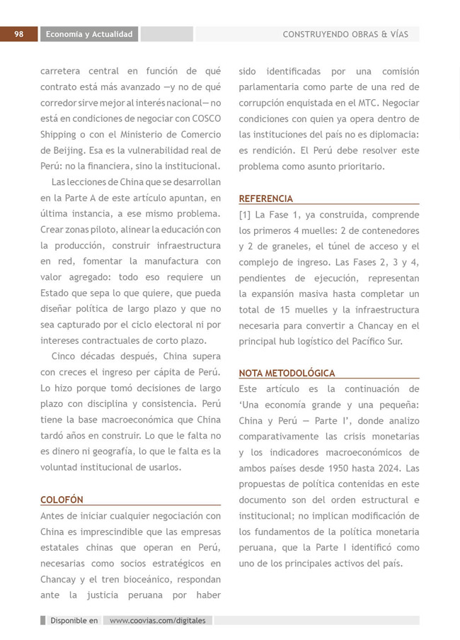 Construyendo Obras & Vías P98