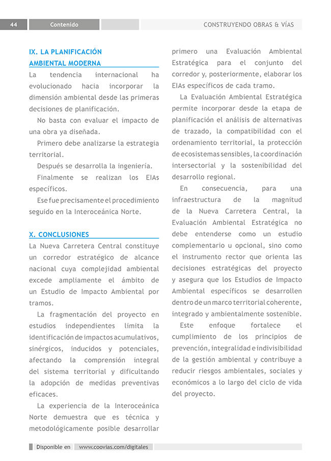 Construyendo Obras & Vías P44