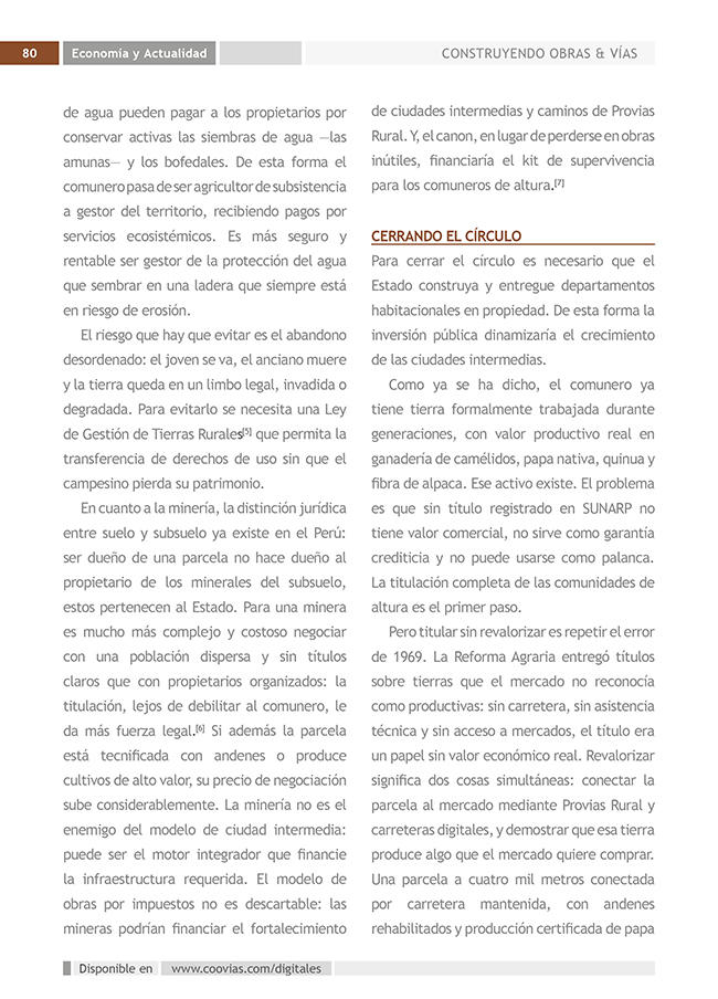 Construyendo Obras & Vías P80