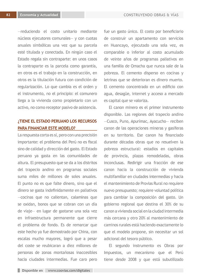 Construyendo Obras & Vías P82