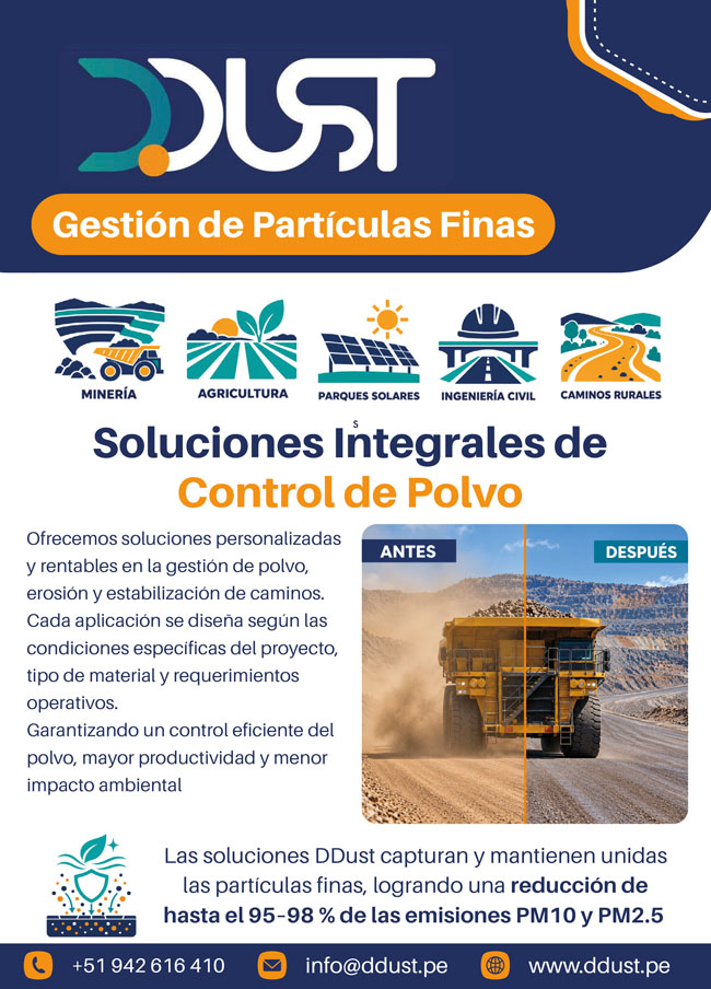 Construyendo Obras & Vías - DDUST: Gestión de partículas finas