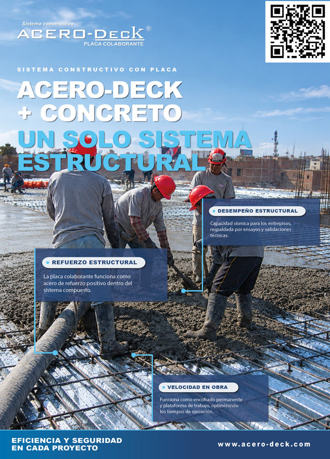 Construyendo Obras & Vías - Acero-Deck + Concreto: Un solo sistema estructural