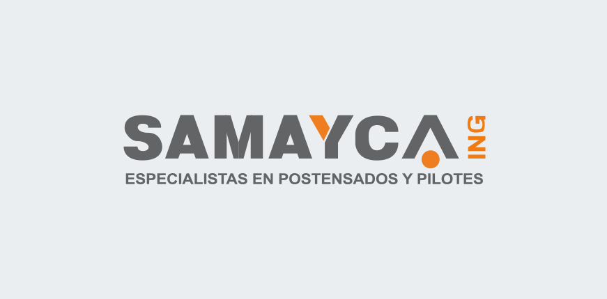 Logo de Samayca Ingenieros, especialistas en postensado