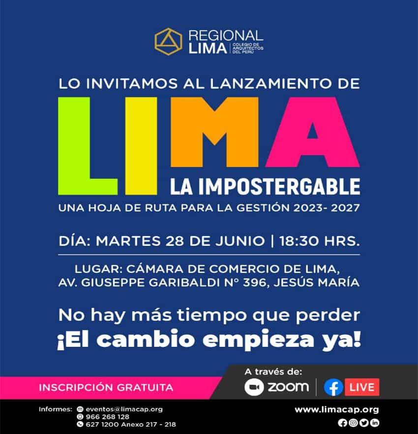 lima la impostergable evento