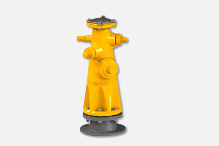 HIDRANTE TIPO POSTE CUERPO HÚMEDO DE ALTA PRESIÓN - SERIE 250