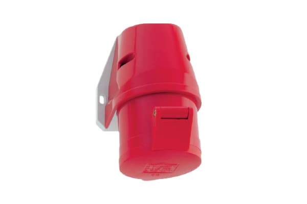 101: TOMA VISIBLE IP 44 (32A 3P+N+T 415V ROJO 6H IP44)