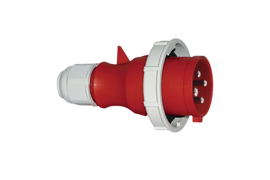 210824: ENCHUFE AÉREO REEFER IP67 (32A 3P+T 440V P/CONTAINERS ROJO 3H IP67 MULTI-GRIP)