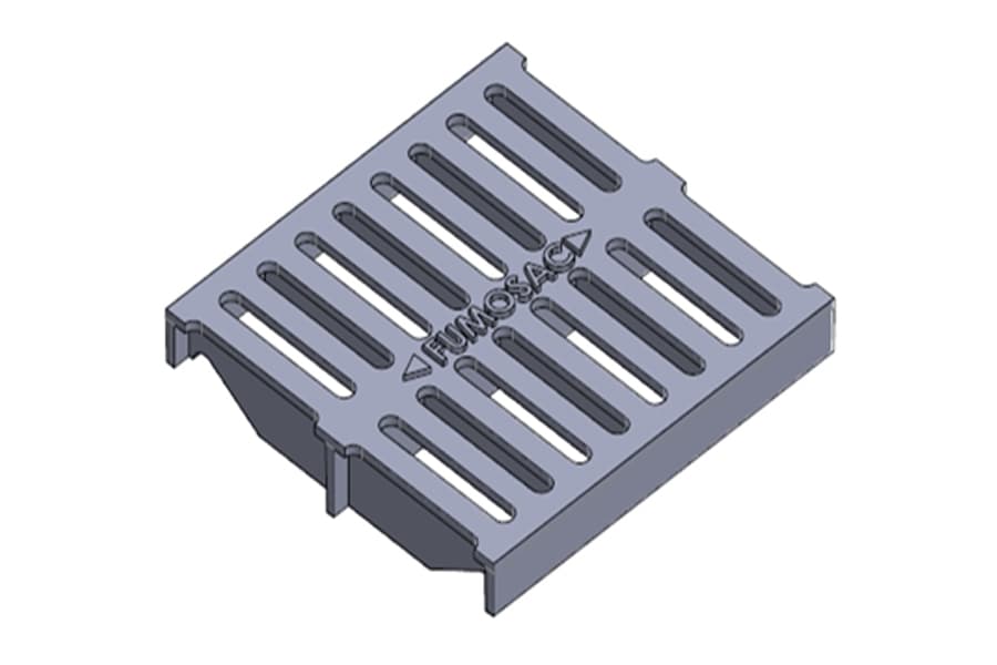 REJILLA DE FIERRO FUNDIDO DUCTIL CLASE C250 500X480