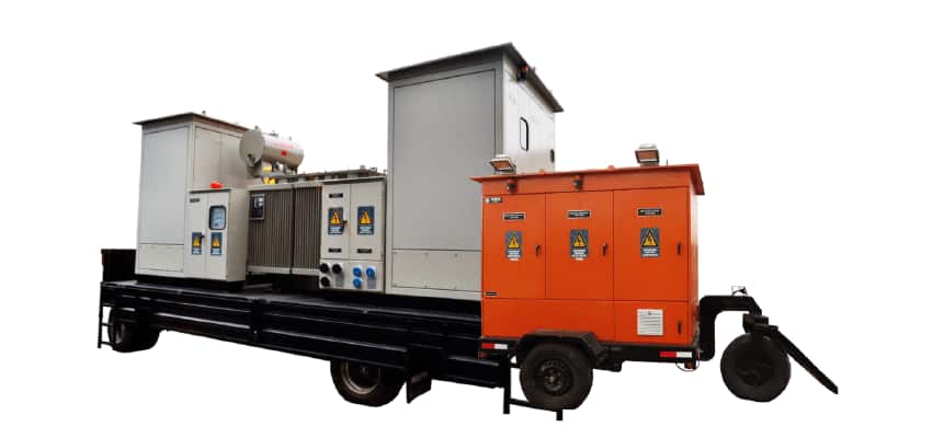 Subestaciones Tipo Móvil, hasta 36 KV