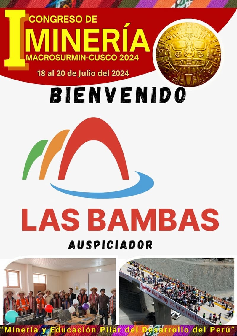 1er.CONGRESO DE MINERIA – MACROSURMIN CUSCO 2024.