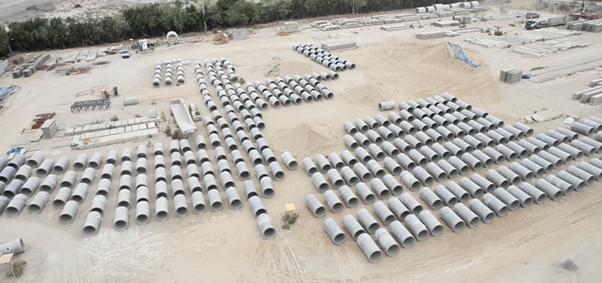 Fábrica tubos de concreto Pacasmayo Piura Perú