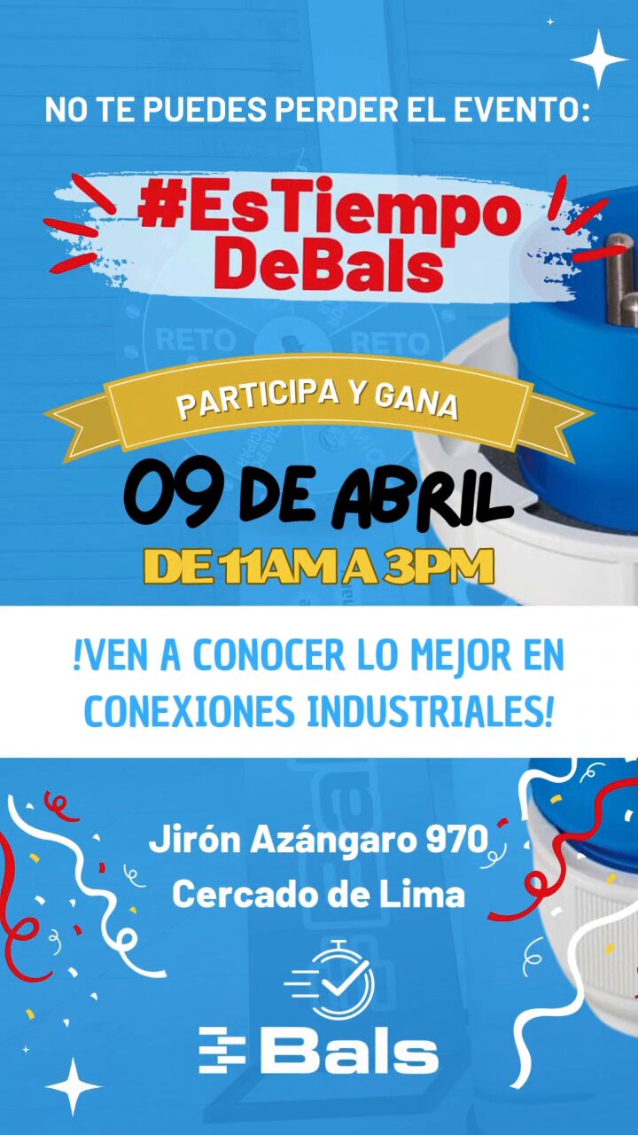 Es tiempo de Bals Grupo Agra - Invitación