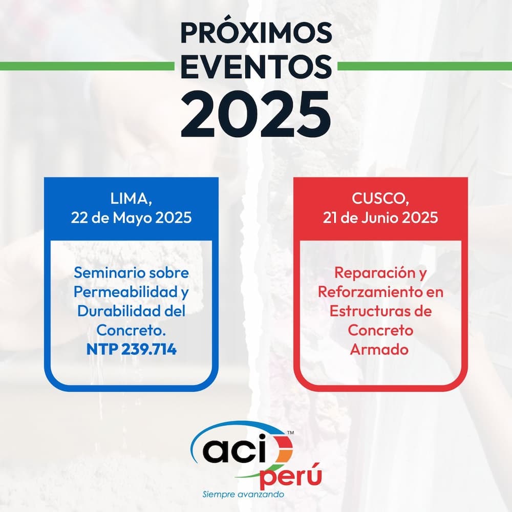 aci peru seminario concreto mayo y junio 2025