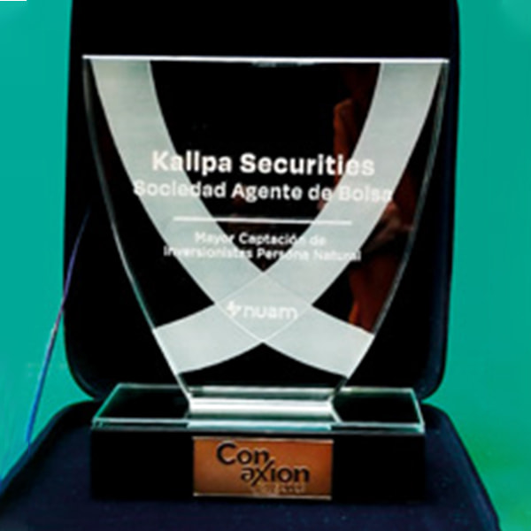 trofeo de vidrio