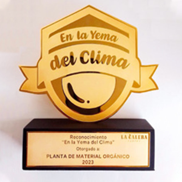 trofeo de metal