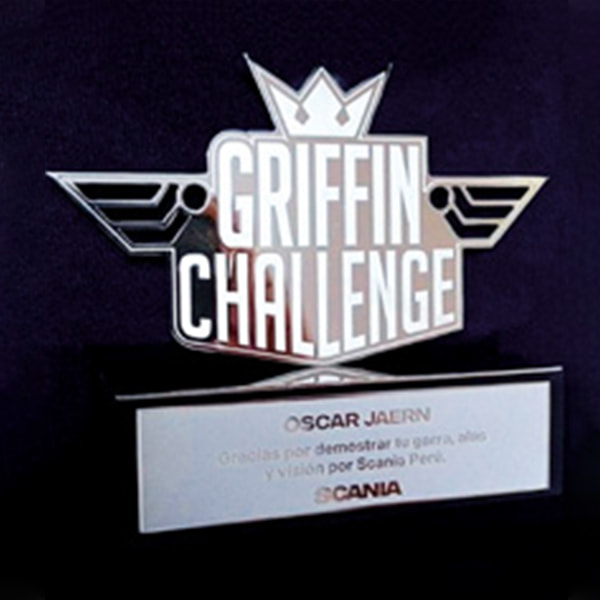 trofeo de metal