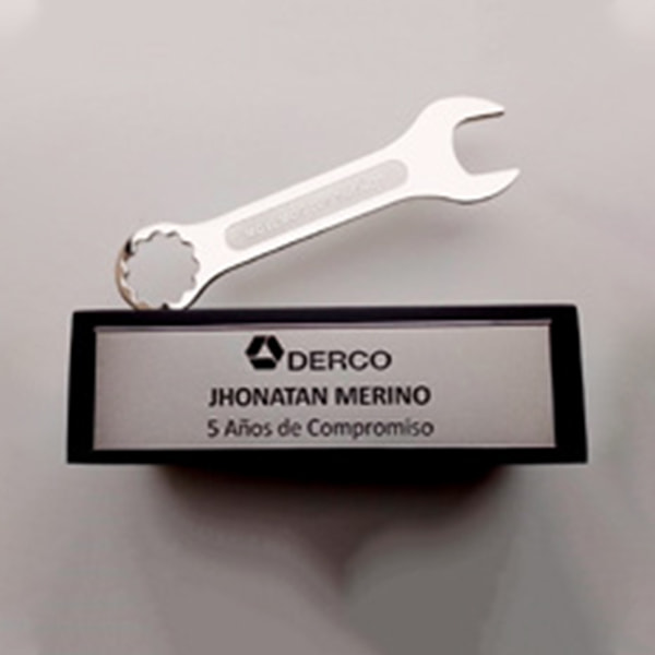 trofeo de metal