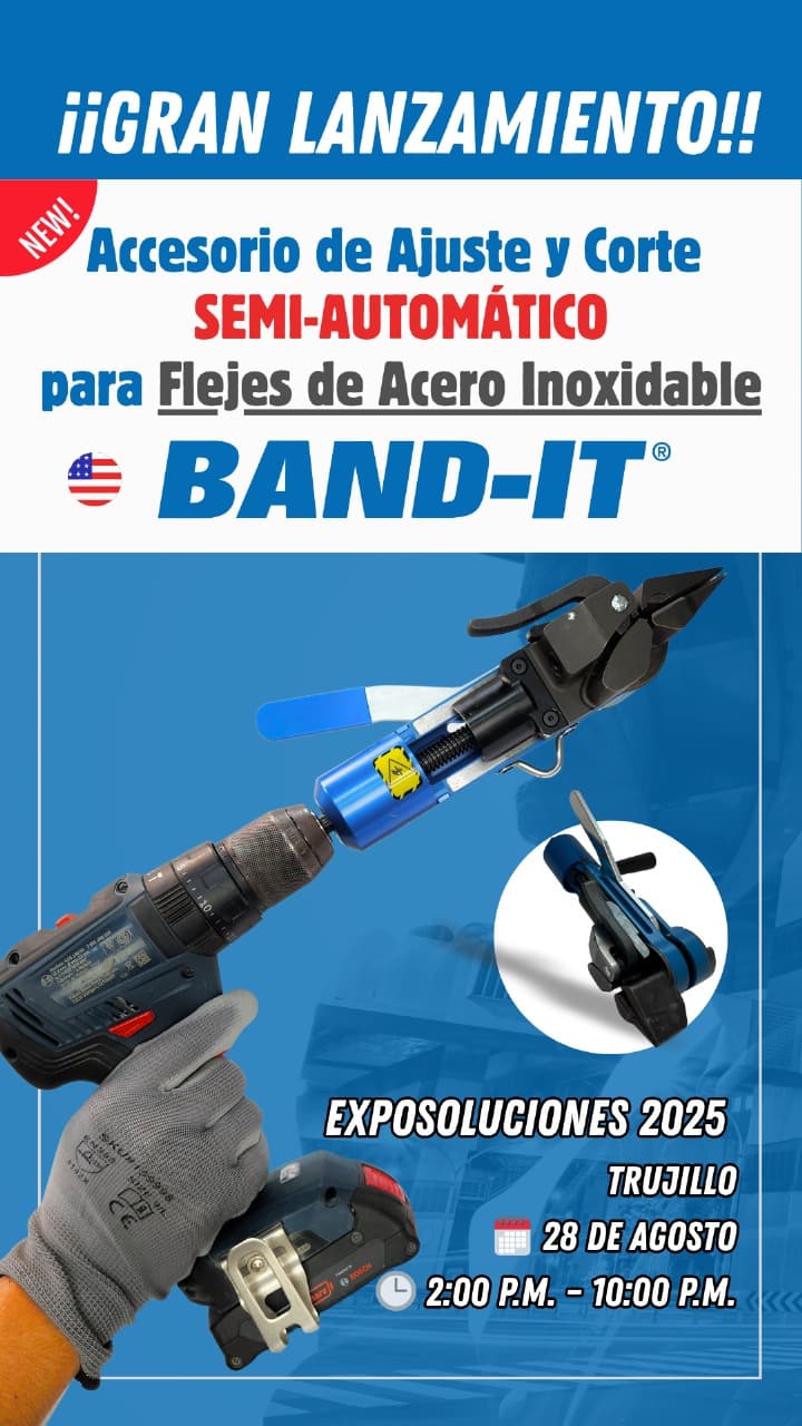 Lanzamiento de herramienta de ajuste y corte en Trujillo ExpoSoluciones