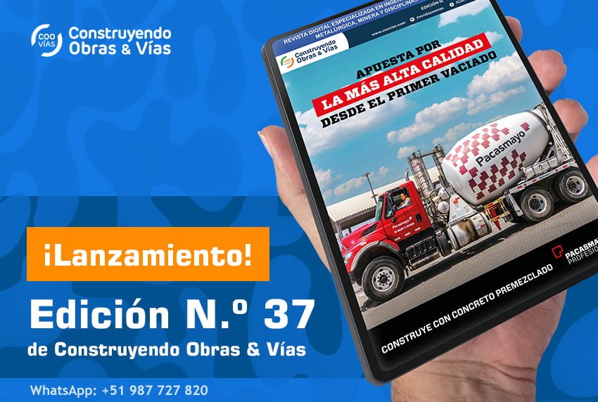 lanzamiento revista mano tablet