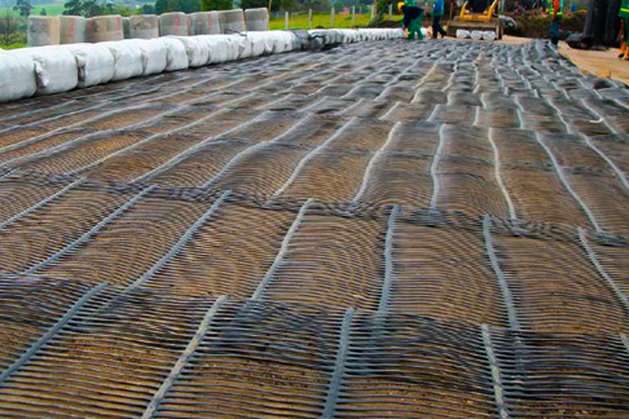 Geomallas Uniaxiales