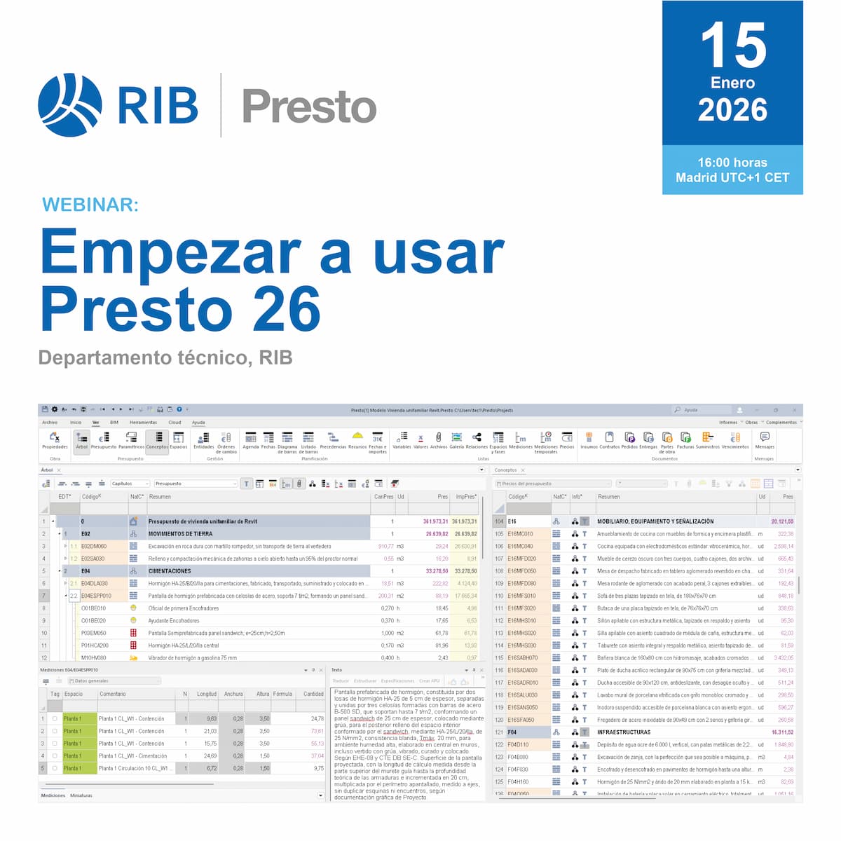 Empezar a usar Presto 26
