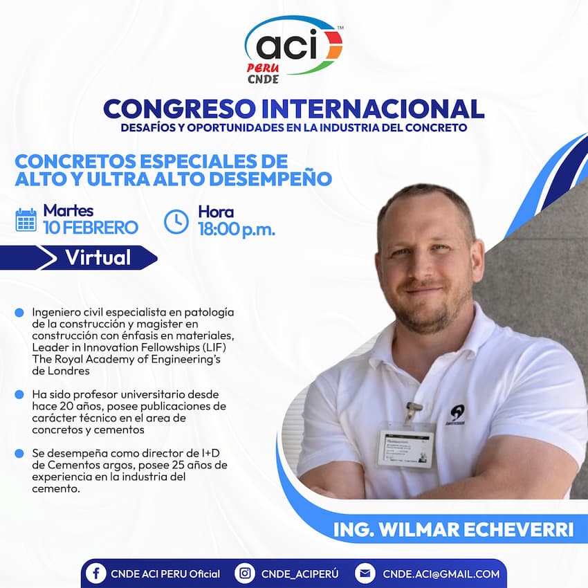 Concretos especiales de alto y ultra alto desempeño