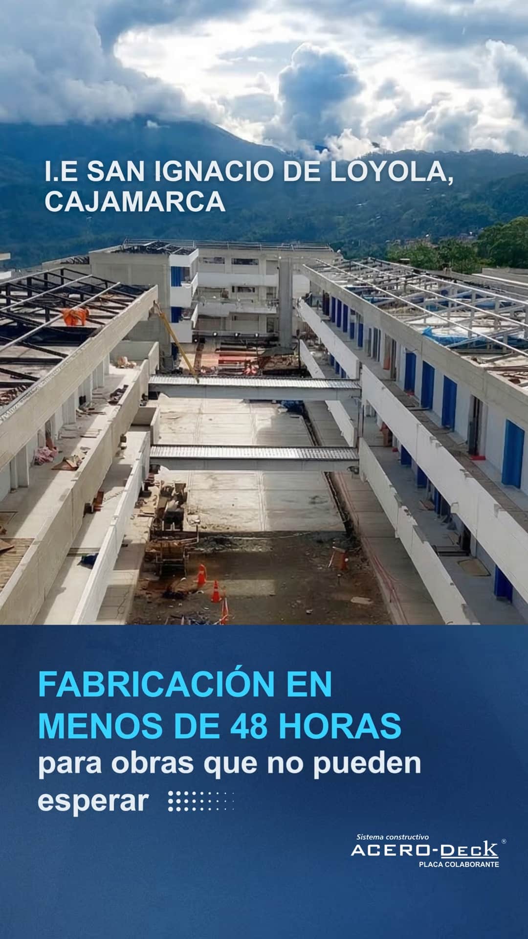 Fabricación de obras en menos de 48 horas que no pueden esperar
