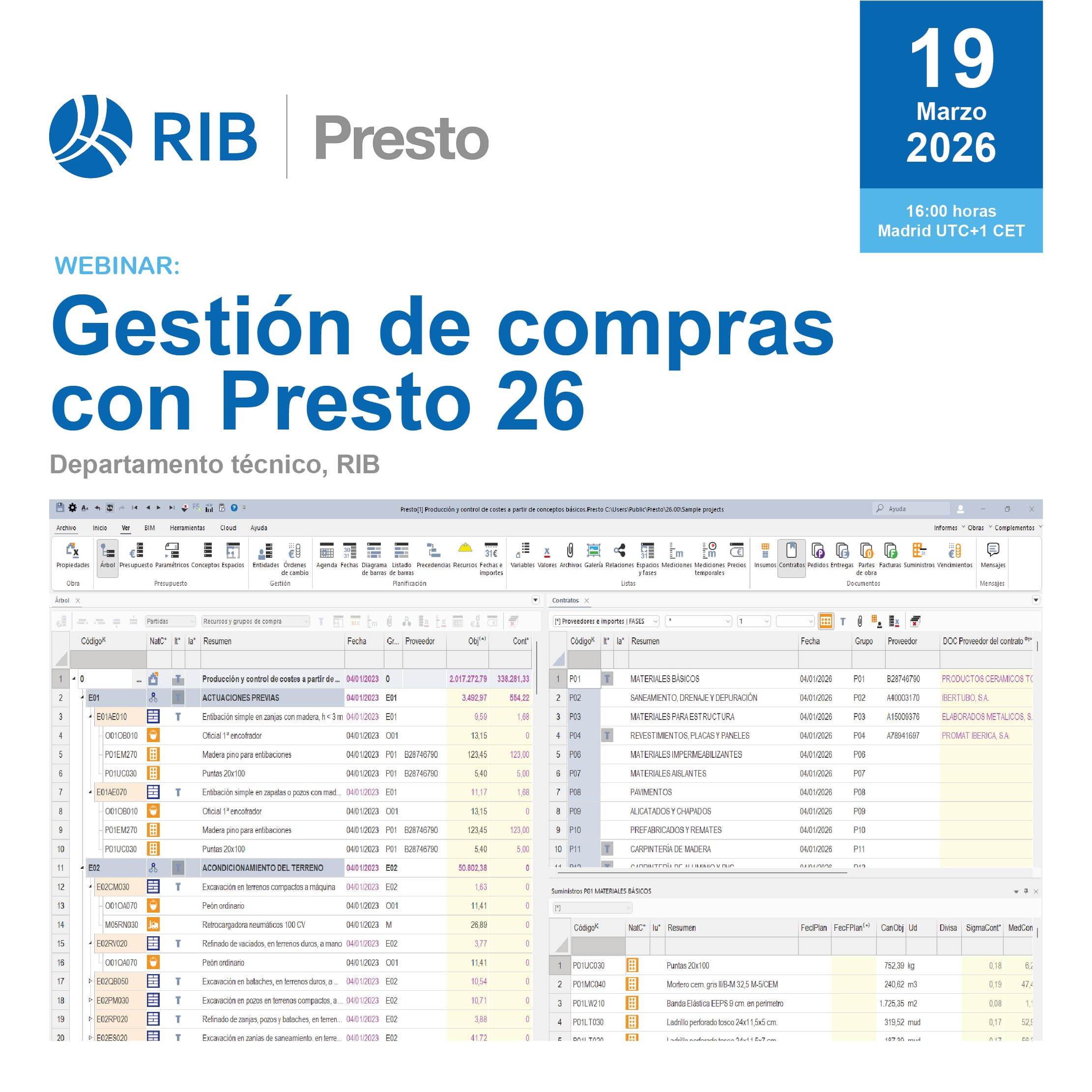 Gestión de compras con Presto 26