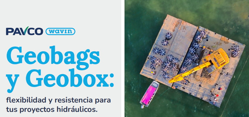Geobags y Geobox: flexibilidad y resistencia para tus proyectos hidráulicos